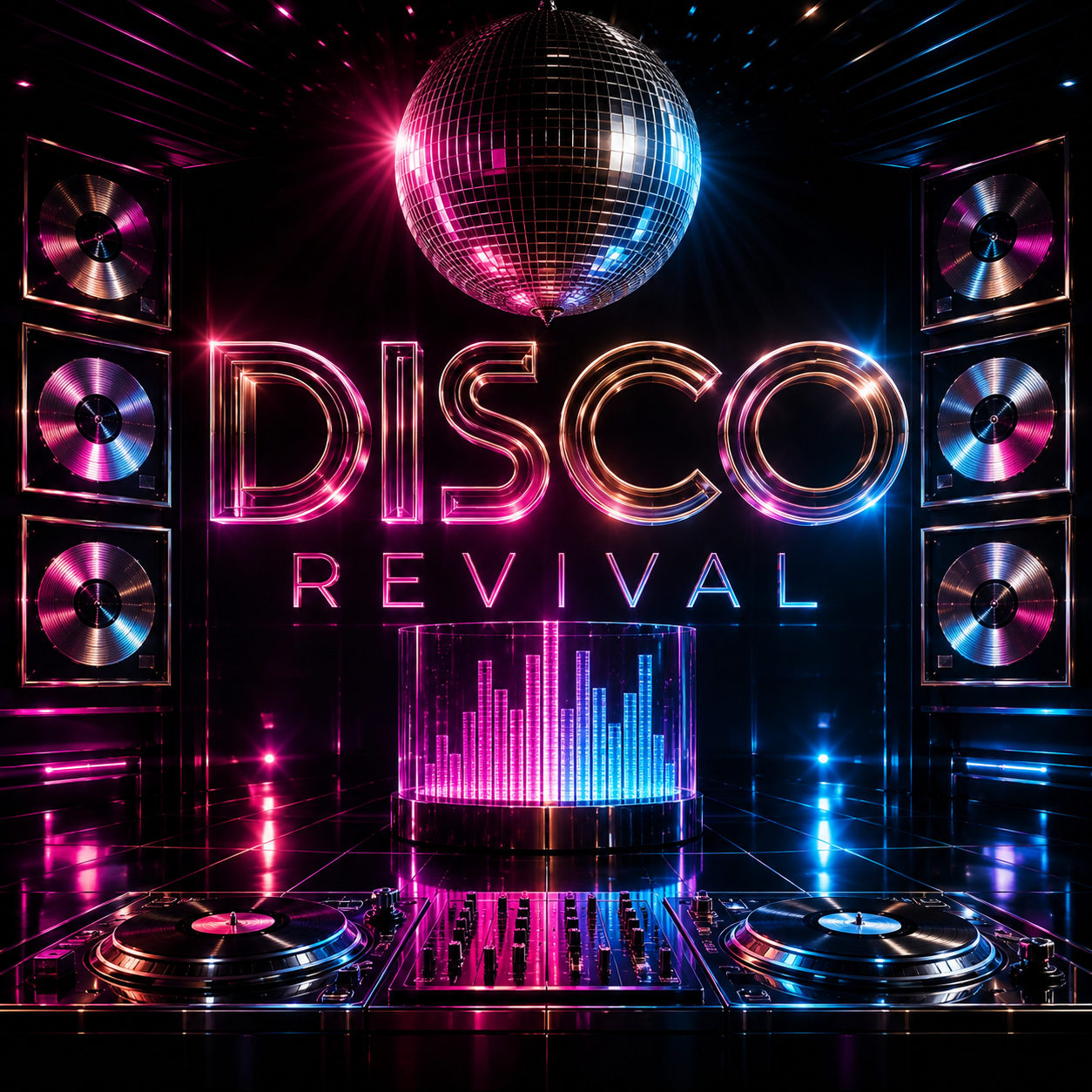 Disco Revival artwork linking to FullCircleDisco.live